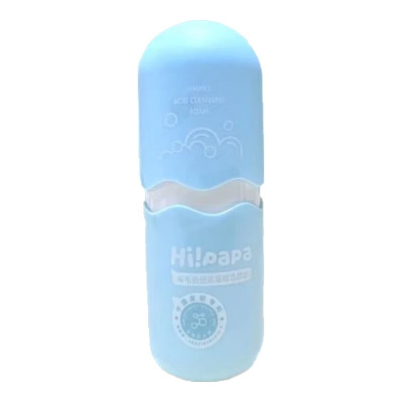 Hi!papa海龜爸爸兒童洗面奶寶寶男女童祛痘去黑頭控油積雪草氨基酸潔面乳 120g 1瓶 氨基酸洗面奶
