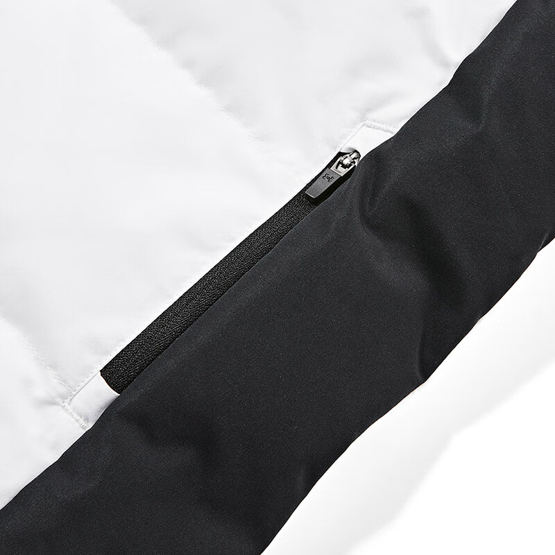 UNDER ARMOUR安德玛童装25冬新款儿童羽绒服休闲短款运动男童鸭绒面包服外套 白色 130