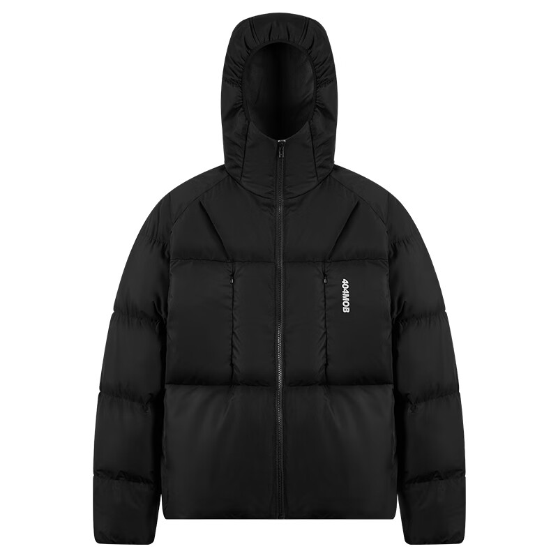 404MOBGANG 户外运动登山连帽棉服男女冬季面包服加厚保暖三防外套休闲棉衣 黑色 XL 404MOBGANG 户外运动登山连帽棉服男女冬季面包服加厚保暖三防外套休闲棉衣 黑色 XL