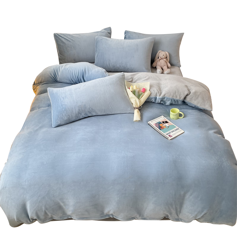 è��ţ���ޱ����ﶬ����˫��ë�ޱ���������ɺ���޼��ޱ���150x200cm 41.6Ԫ(������)