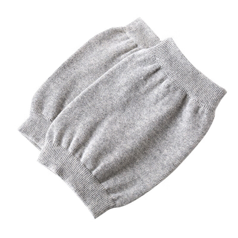 通用护膝孕产妇月子腿部保暖宽松保暖护腿套膝盖关节睡觉防寒纯棉护膝 棉质护膝超短款-灰色 均码【70斤-140斤】