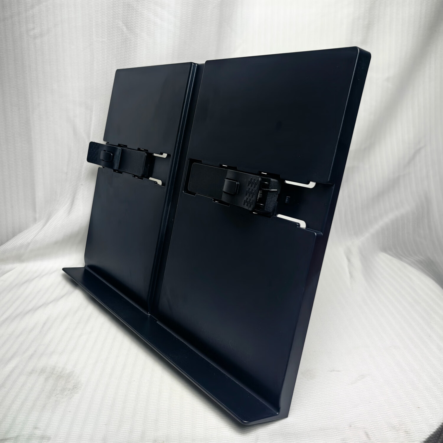 海江器乐钢琴专用高位调低位夹头式乐谱架立式钢琴乐谱架 黑色