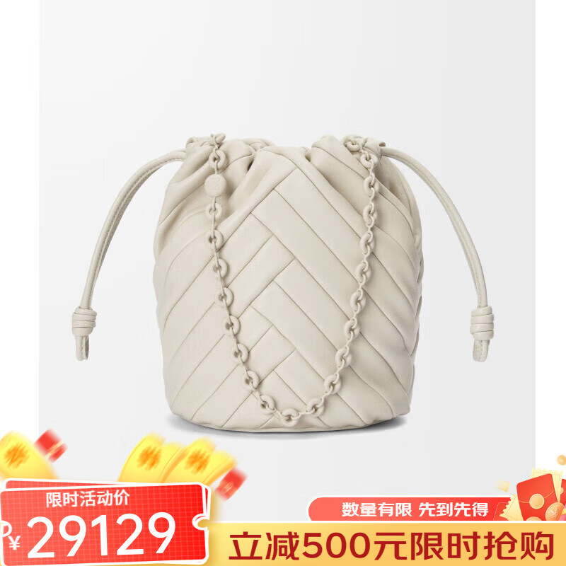 羅意威（LOEWE）女士海鹽色小羊皮單肩包 A411FPBX05-3006