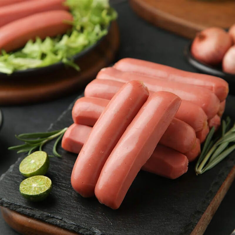 宜客火山石烤肠1kg台式烧烤肠1kg原味香肠烤肠热狗肠早餐火腿肠 宜客 台式烧烤肠1kg 普通快递