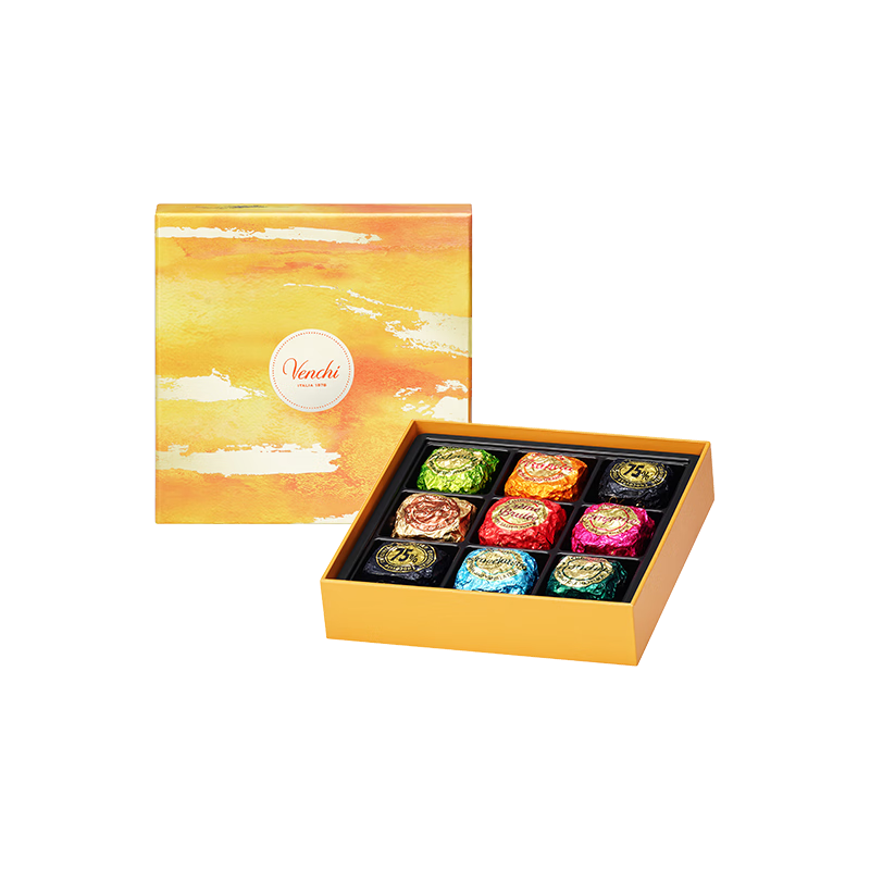 ��粣�Venchi�����ӽ�״�ɿ��� �������9��176g ������ʳ �������� �������� 325Ԫ