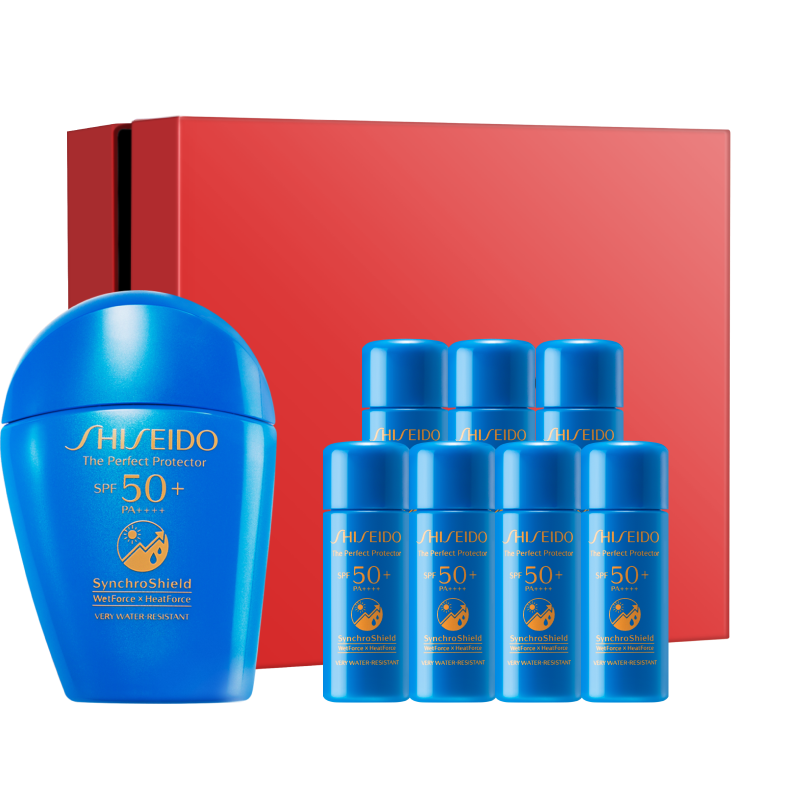 资生堂（SHISEIDO）【高端户外NO.1】新艳阳夏蓝胖子防晒霜50ml 防水防汗生日礼物女