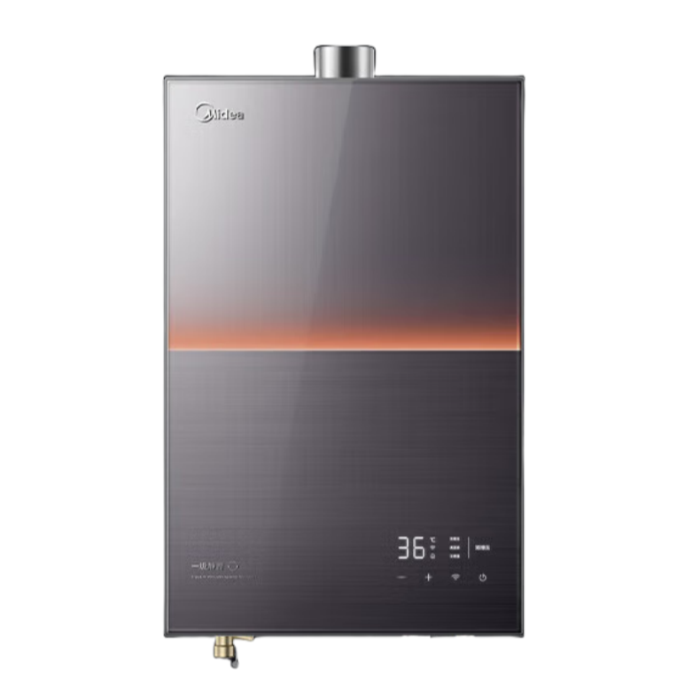 美的（Midea）【安睡M9 Max增压版】16升一级静音零循环恒温增压大水量家用天然气燃气热水器JSQ30-M9 Max 16L 【增压款】JSQ30-M9 Max 迷楼灰