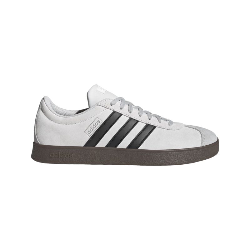 adidas「T頭鞋」VL COURT 2.0復古休閑板鞋德訓鞋阿迪達斯輕運動(dòng)   灰色/黑色/銀色(推薦女生選小半碼)   42
