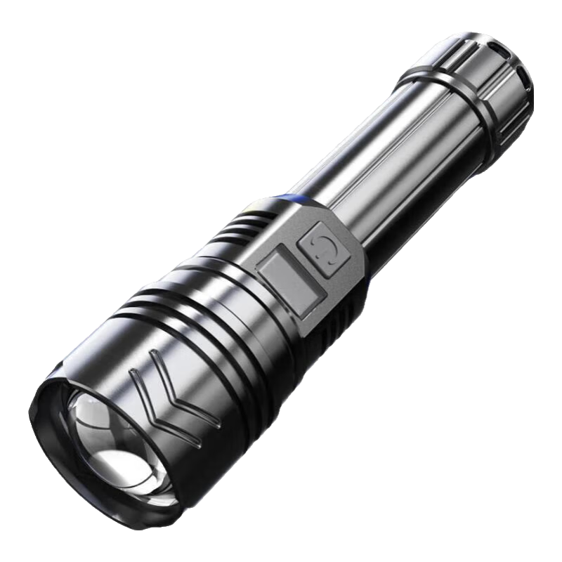 【日销万单】特种兵强光手电筒便携爆亮户外变焦远射超聚光LED灯 P600【变焦】【户外超亮】