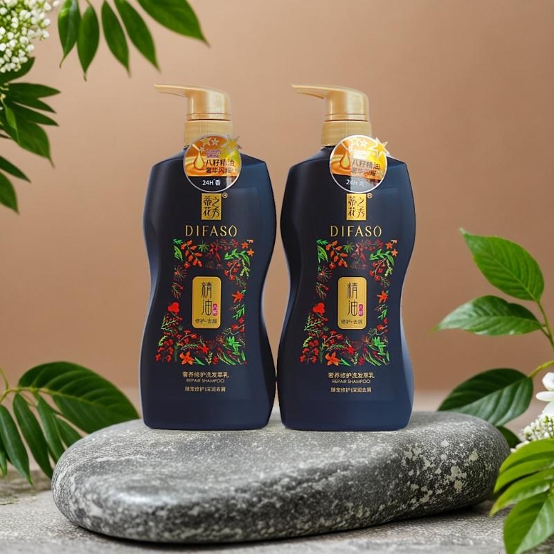 蒂花之秀精油洗发水露乳  深润柔韧丝滑柔顺亮泽柔顺洗发膏 深润去屑  到手2瓶【包装随机】