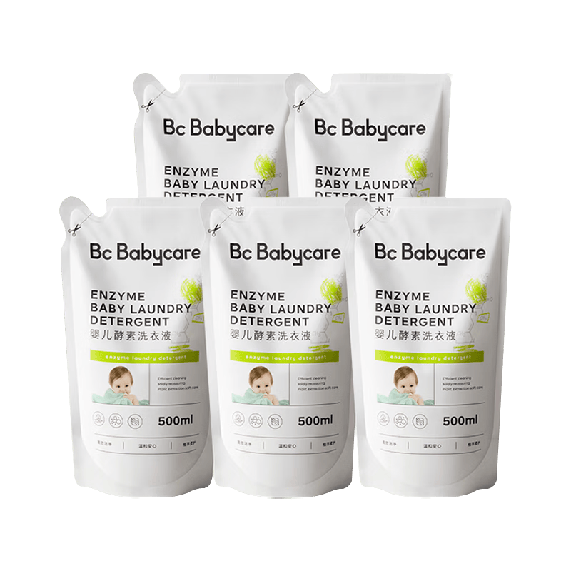 babycare Ӥ��ϴ��Һ ��ͯ����ͨ�� 0-6�� ����װ*5�� 39.74Ԫ