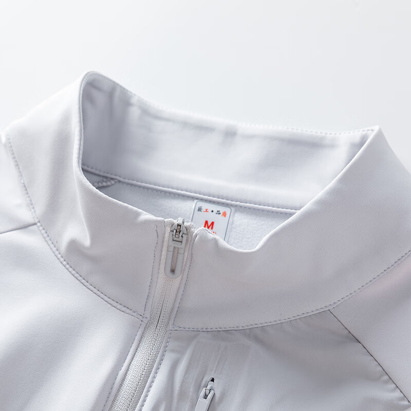 拾福(SHIFU)长袖T恤男装半拉链上衣日常休闲打底衫舒适内搭时尚宽松衣服秋装 军绿色 4XL (195-215斤)