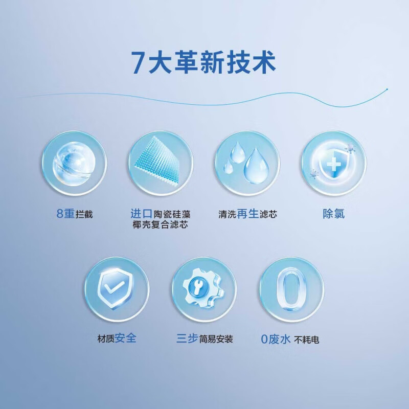 康麗根凈水器水龍頭過濾器家用直飲自來水前置濾廚房?jī)羲畽C(jī) 一機(jī)一芯