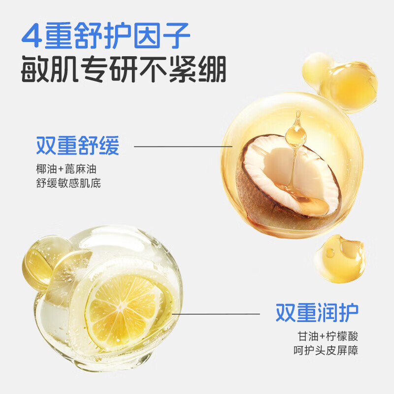 青蛙王子儿童氨基酸洗发沐浴露5合一宝宝沐浴露洗发水婴儿温和无泪清洁 氨基酸洗发沐浴露1L+抑菌洗手液300ml