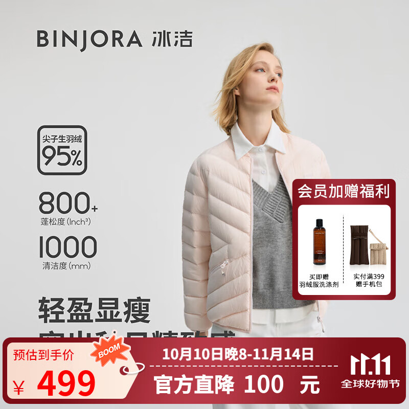 ����BINJORA 25�ﶬ���¿����޷�Ů�̿��ᱡС���ӱ�ů���� J5300EB32 ���� S 160/84A ������Լ50-55KG��