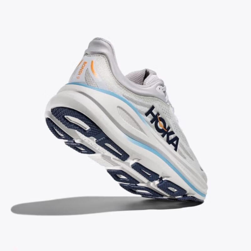 新款 BONDI 9 男女鞋邦代9轻盈缓震公路跑鞋 星尘灰/宇宙灰 45