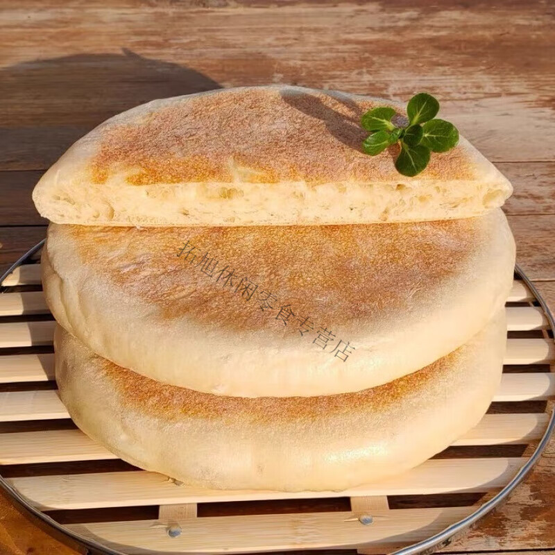 食芳溢苏北纯碱大饼宿迁灌云泗阳沭阳特产老面发面大饼潮牌烙饼圆饼