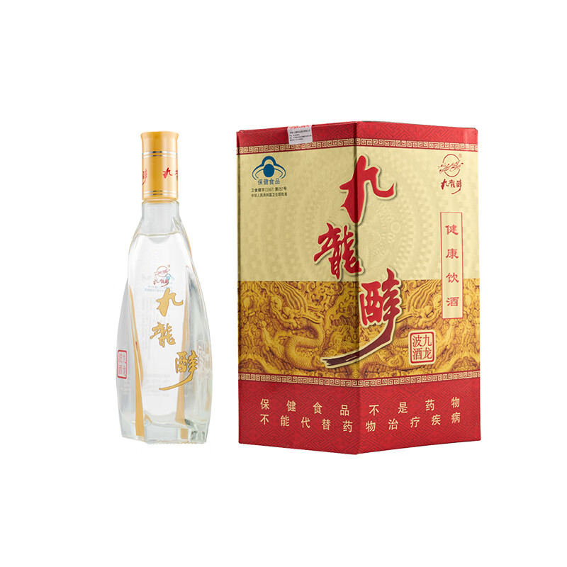 九龍醉（jiulongzui）金九龙 纯粮酿造 浓香馥郁口感绵柔36度整箱装口粮白酒中秋送礼 36度 500mL 4瓶