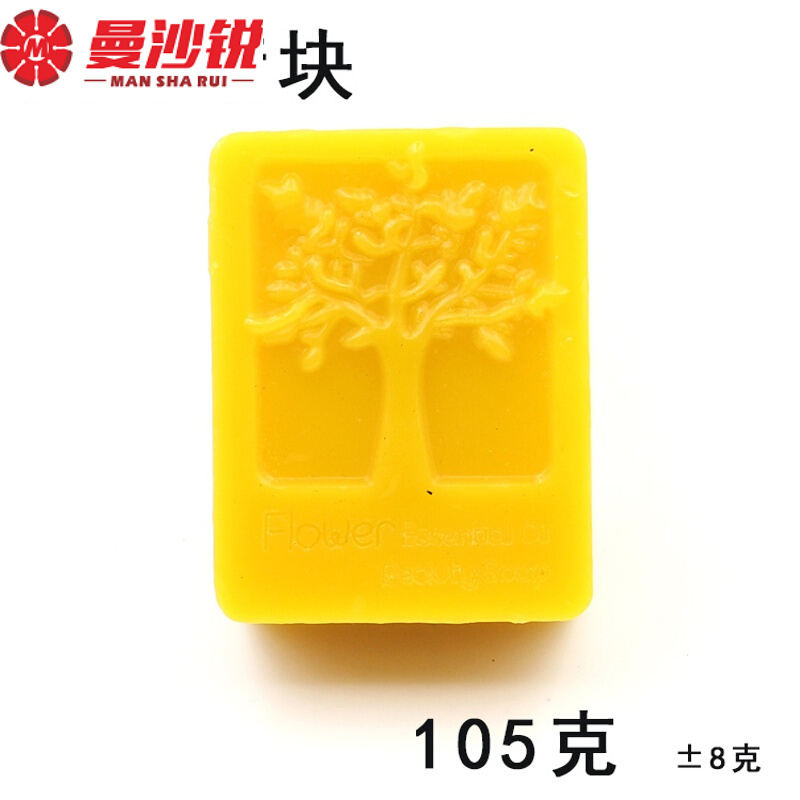 曼沙銳天然蜂蠟 家具木工木雕根雕核桃佛珠手串打蠟文玩拋光蠟燙蠟 黃蜂蠟塊 105克