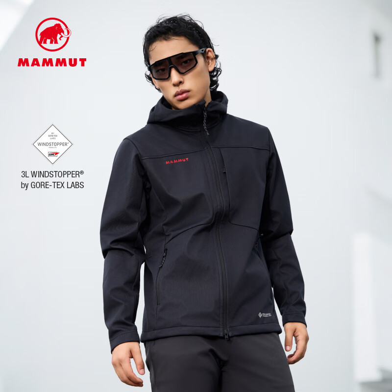 猛犸象（MAMMUT） 红标8代 Ultimate VIII 男士户外防风防泼水夹克外套软壳   2448元(需领券)