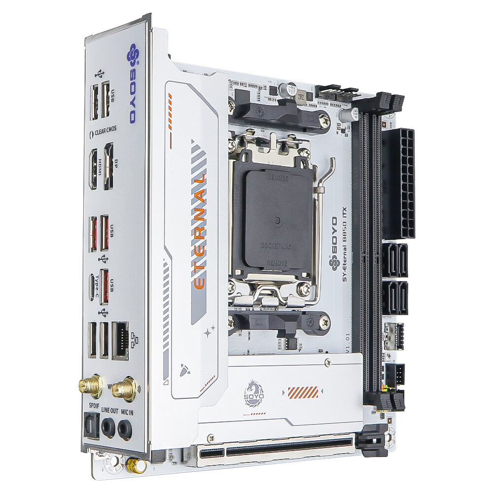 梅捷 B850 ITX WIFI6 DDR5 图 7