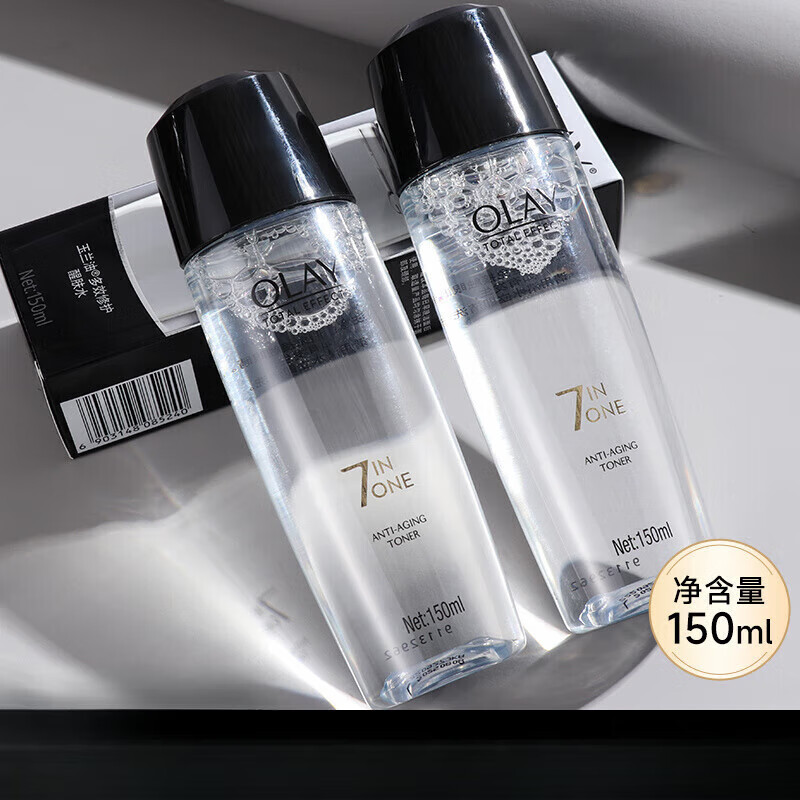olay多效修护醒肤水七合一爽肤水女白补水保湿化妆水 150