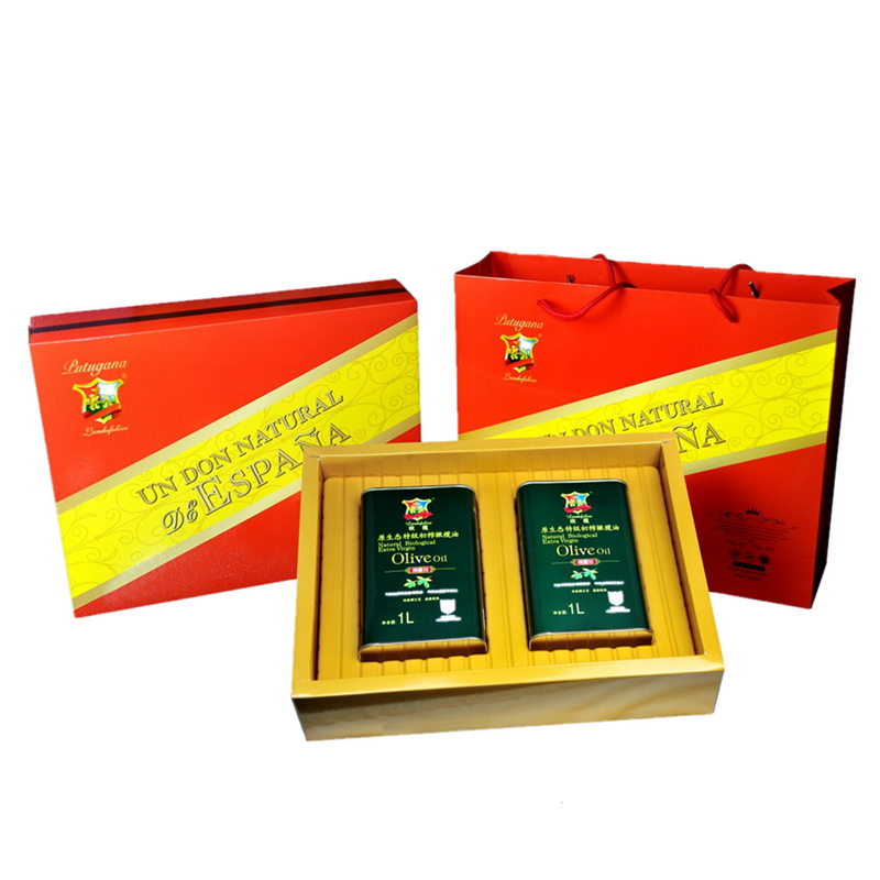 landofolive原生态特级初榨橄榄油 1l*2大礼盒  a02