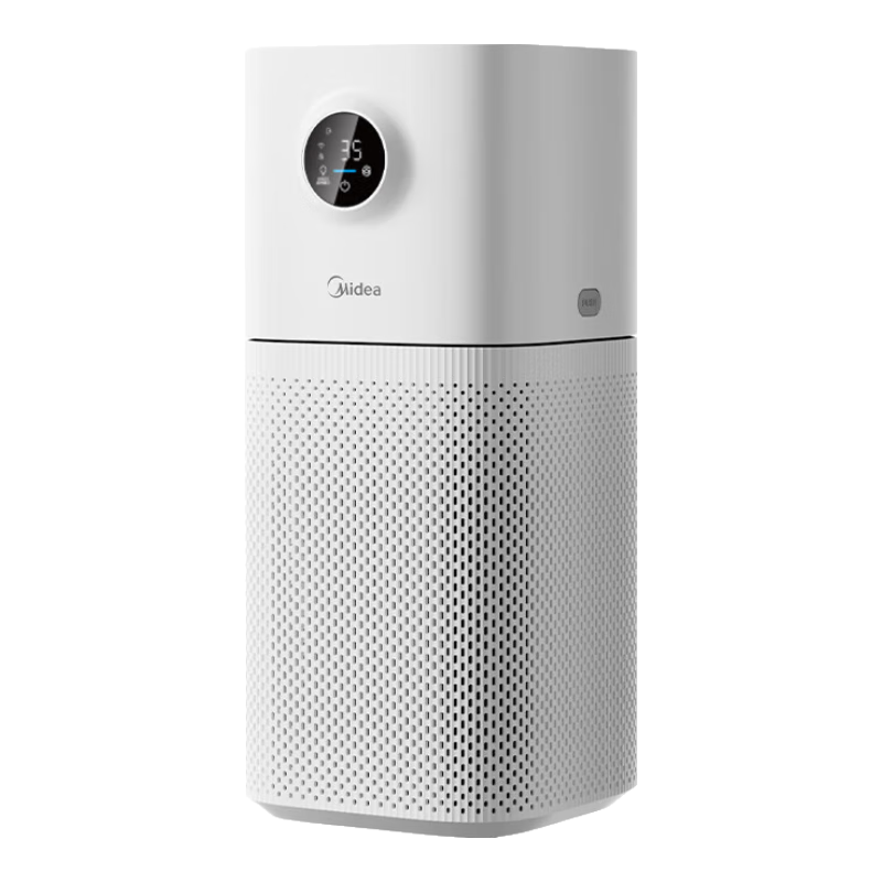 美的（Midea）空气净化器家用卧室除甲醛除菌除烟味宠物除异味除雾霾PM2.5 低噪设计 APP互联KJ400G-L1 Lite