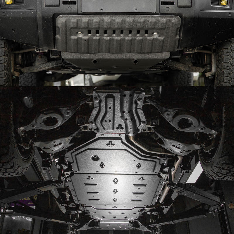 丽田方程豹5底盘护板发动机下护板水箱电机8MM铝镁合金防爆装甲改 底盘护板全国包安装联系客 程豹豹52023-2023年方程豹5