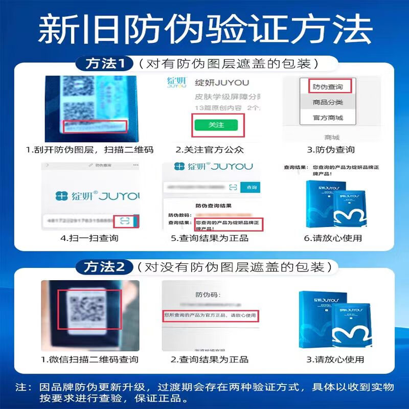 绽妍蓝膜械字号医用修复蓝敷料激光光子术后敏感补水修护痤疮创面护理 蓝敷料5片+白胶原5片