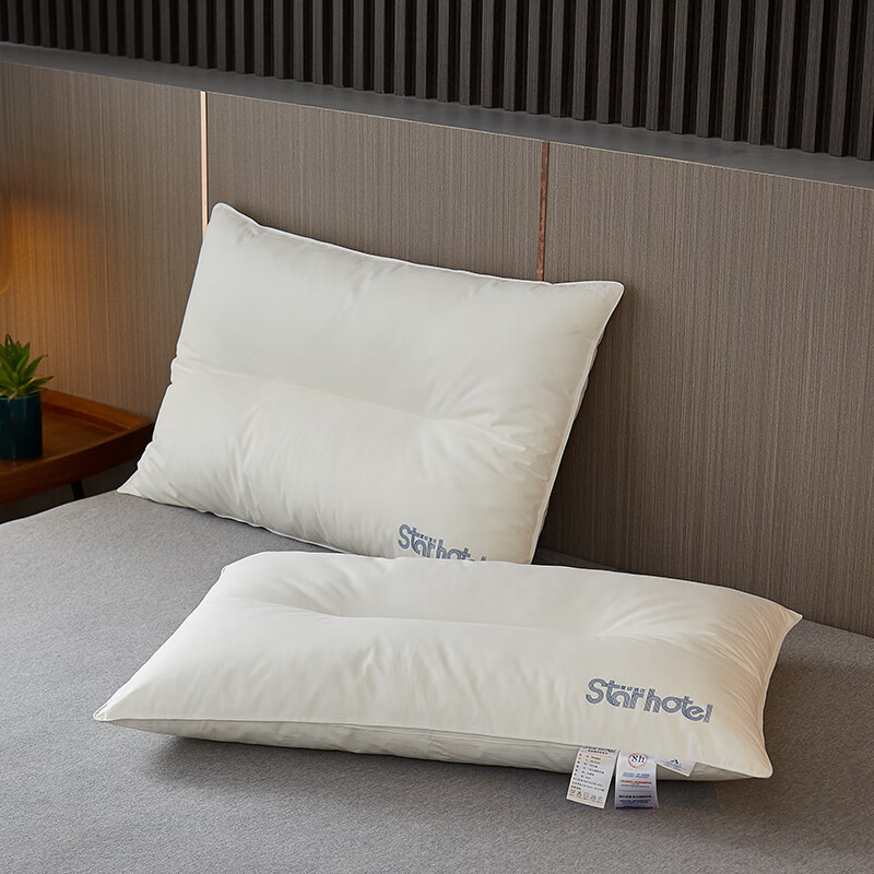 寝生活A类全棉星级酒店枕 枕头枕芯 低枕-700g A类 单只