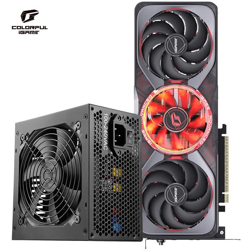 七彩虹（Colorful）iGame GeForce RTX 5060 Ti Advanced OC 8GB+PN650W白金牌直出电源