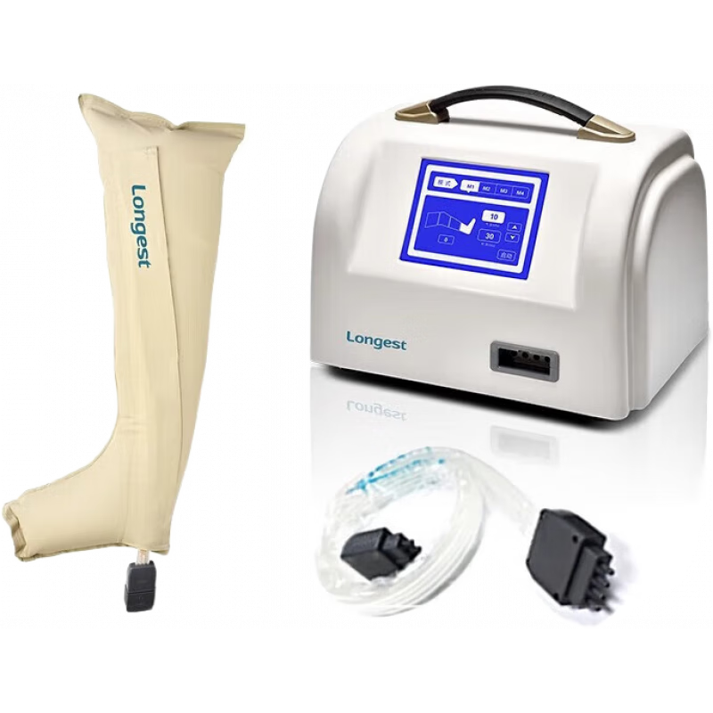 龍之杰（LONGEST）龍之杰空氣波治療儀 壓力循環(huán)治療儀機(jī)器靜脈曲張防血栓淋巴水腫  主機(jī)+單下肢+1條導(dǎo)管
