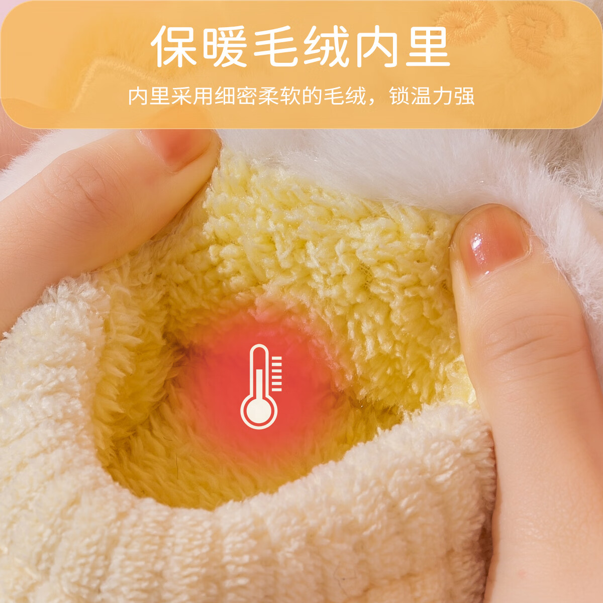 洁丽雅儿童棉拖鞋6-12岁女孩秋冬季2026新款卡通加绒包跟抗菌棉拖鞋男童 浅灰 【1.0 抗菌款｜店长力荐 权威认证】 28 -29【鞋内长19cm适合27-28】