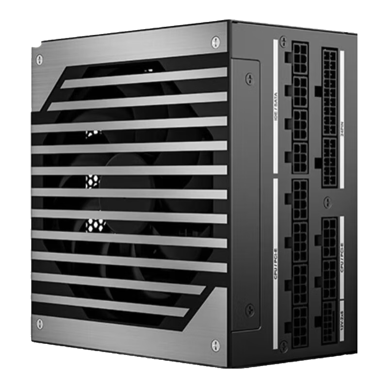 金河田Nexus Gold 850W金牌A+750W電腦電源臺式機全模組 額定750W 1050W穩壓靜音機箱電源650W Nexus+Gold+1050W黑色