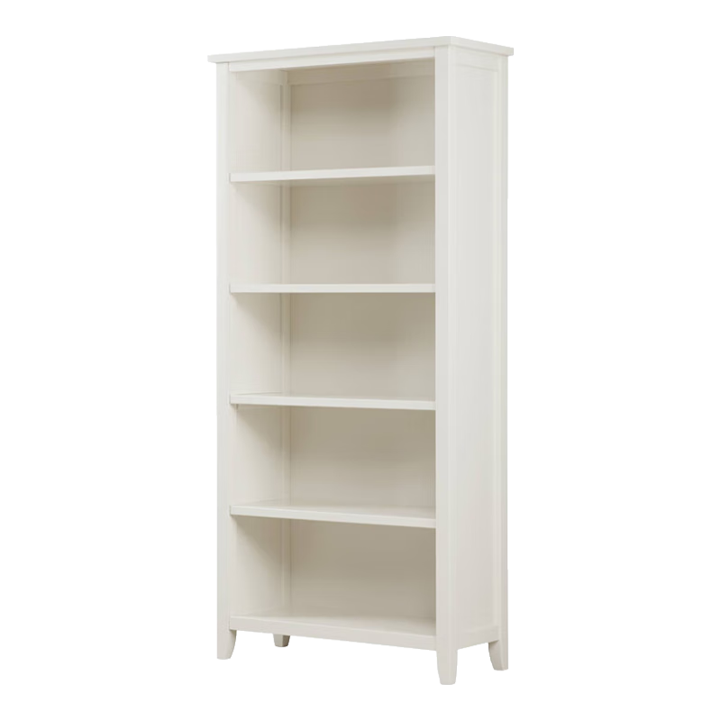 Harbor House【26新品】美式現(xiàn)代書(shū)柜大氣簡(jiǎn)約書(shū)房展示柜書(shū)架 收納柜子 置物柜 Brooks 書(shū)柜-白色