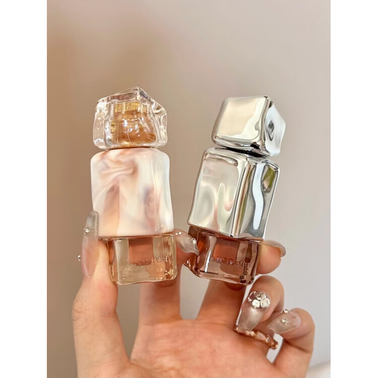 蜜丝婷（misiting）唇釉泰式奶咖水光唇冻唇蜜V04j01哑光滋润保湿口红旗正品 J08清迈甜桃 (水光唇冻)