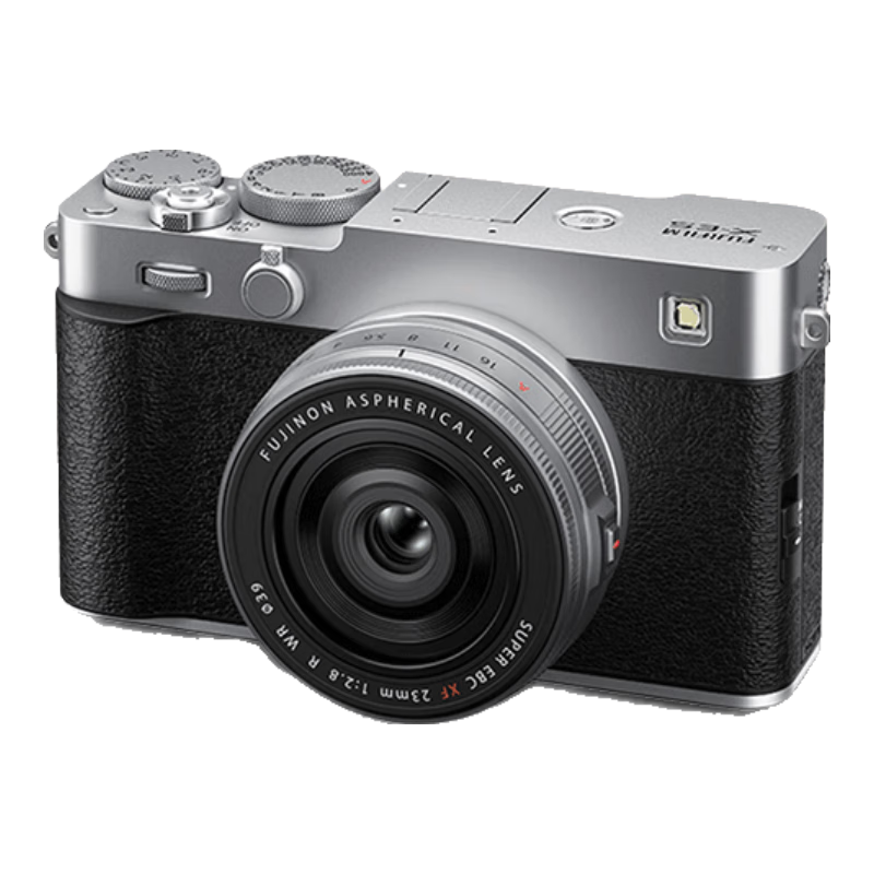富士(FUJIFILM)富士XE5 X-E5 【新品上市】复古微单相机 4020万像素摄影摄像机 X-E5 黑+XF16-80mm镜头 官方标配【机身+电池+肩带】