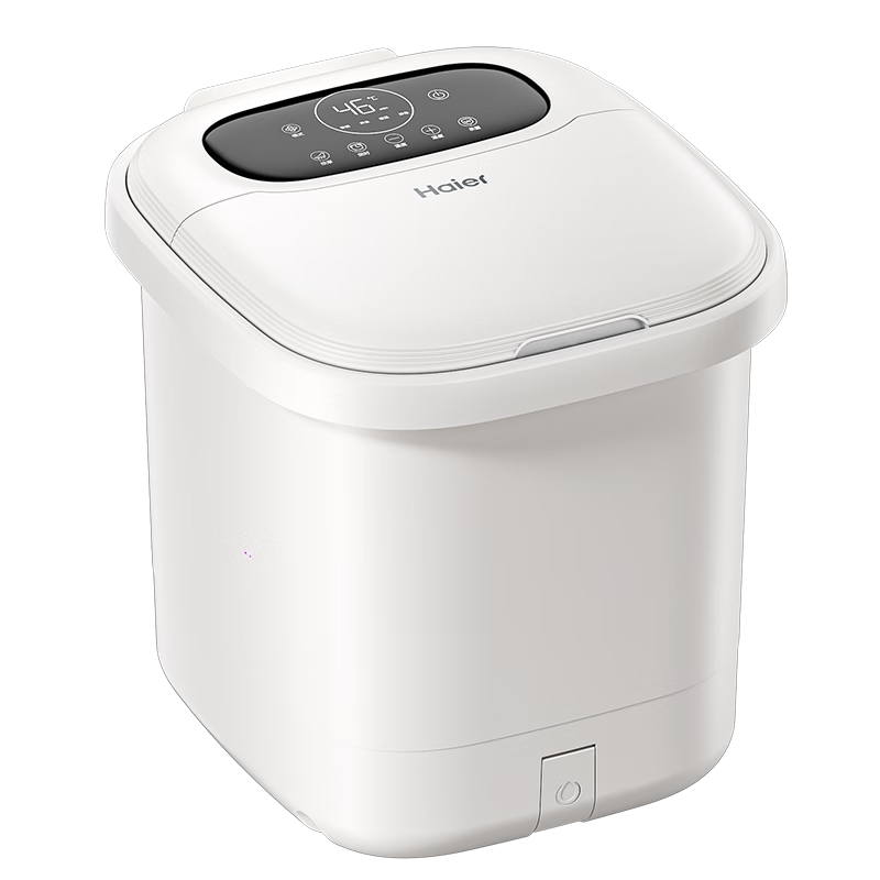 海尔（Haier）泡脚桶全自动软胶按摩足浴盆恒温加热小管家杀菌足浴桶洗脚盆送父母生日新年元旦礼物HQY-J631W