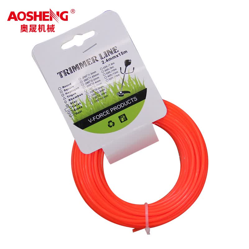 奥晟机械 aoshengjixie 打草绳使用感如何?