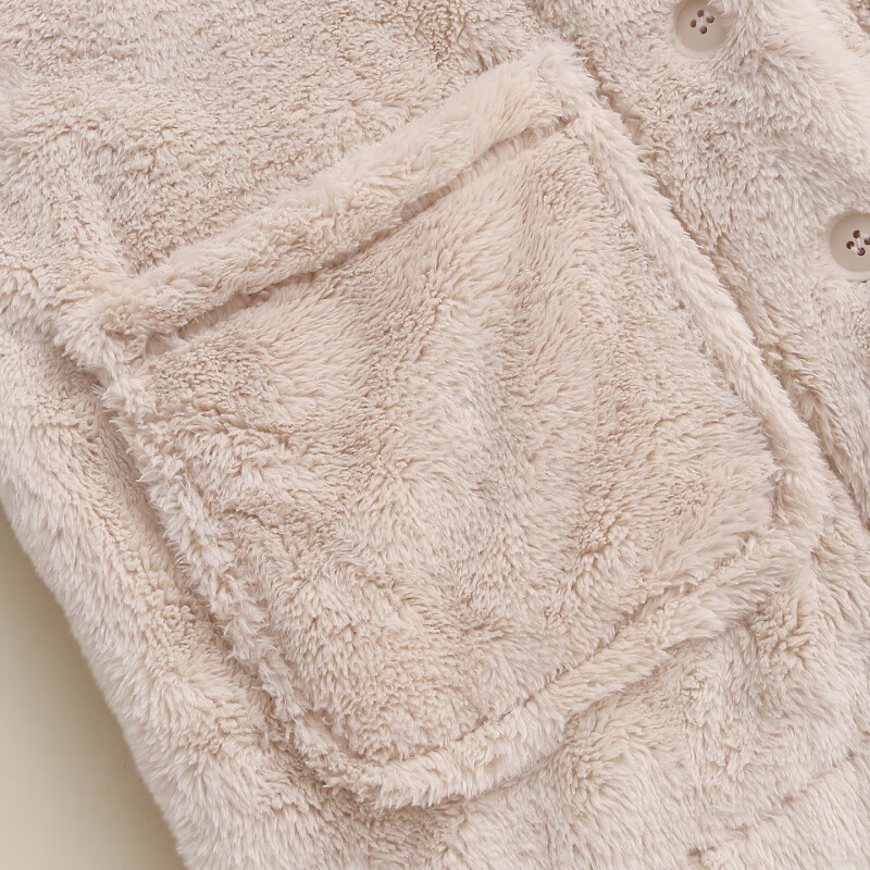 芬腾珊瑚绒睡衣男女士秋冬季套装保暖法兰绒加绒加厚休闲家居服冬天 FJ26940692杏色 【单女款】 L 建议:女110-124斤,男126-146斤