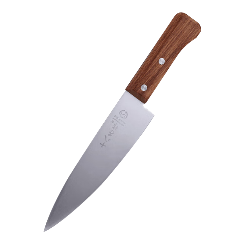十八子作不銹鋼多用刀水果刀剔骨分割刀片生魚刀切肉片刀料理刀60 老版WD木柄單刀無