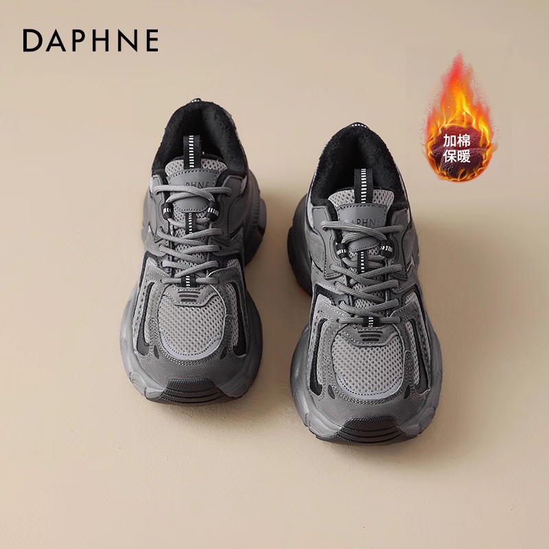 ��ܽ�� ��ɫ�ϵ�ЬŮ�� 2025�ﶬ�� ���޺�����������˶�Ь 199.9Ԫ