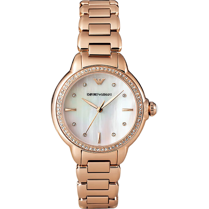 阿瑪尼簡約情侶手表