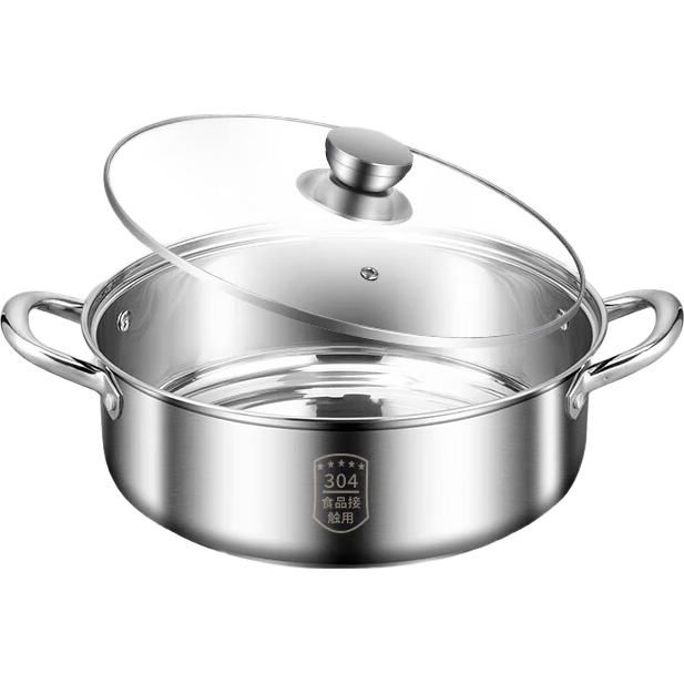 �غ�����304����ֵ��¯ר��������Ӻ�˫��������ù�lʳƷ�� ��304���ʡ����� 26cm 24.89Ԫ