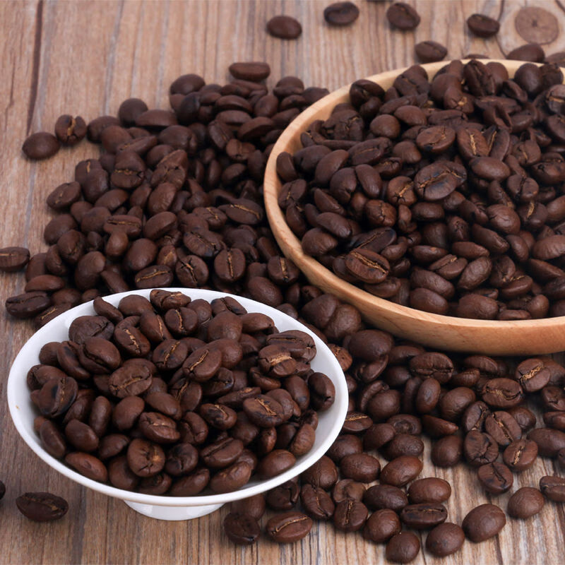 云潞（yunlu）【云潞咖啡】云南小?？Х榷?54克可磨粉阿拉比卡豆黑咖啡豆 深度烘焙