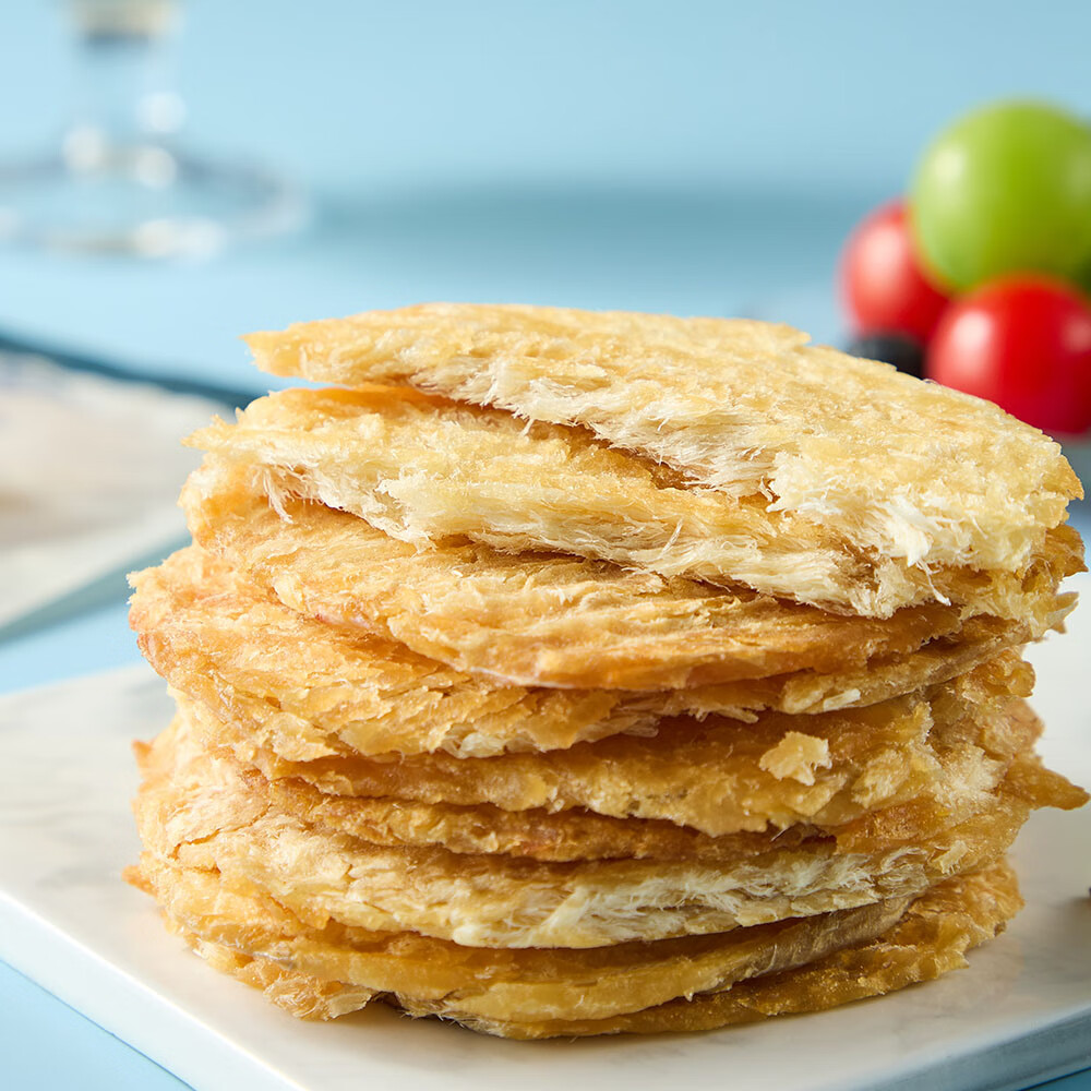 盒马 蜜汁烤鳕鱼片 538g 无刺深海鳕鱼即食鱼干零食独立小包装 538g 袋装