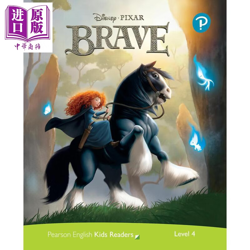 英文原版 级别4 迪士尼儿童读物 勇敢传说 含音频 Level 4 Disney Kids Readers Brave Pack Pearson English