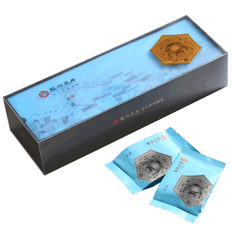 徽六 绿茶天青分享 六安瓜片 100g