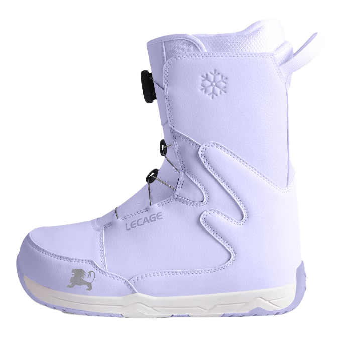 �ֿ��棨LECAGE�� רҵ���廬ѩЬ��˿�ۿ촩��ť��Ůȫ�ܿɵ��ڵ���Ьѩѥװ�� ��ɫ 38 662Ԫ